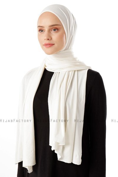 Neylan - Hijab Jersey Básico Creme