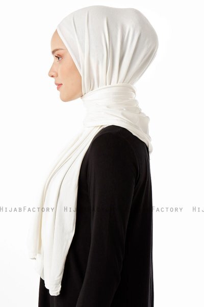 Neylan - Hijab Jersey Básico Creme