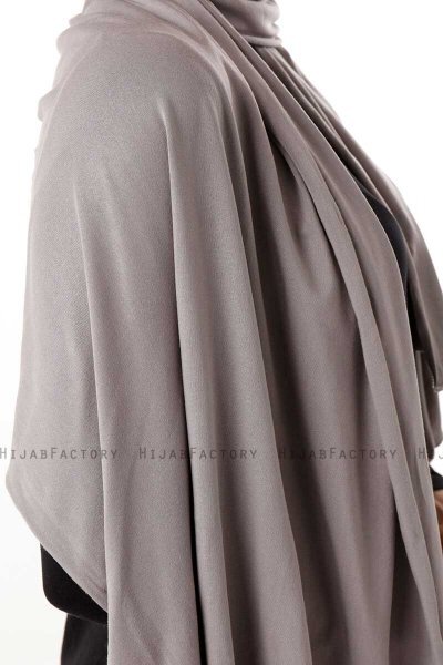 Neylan - Hijab Jersey Básico Gris