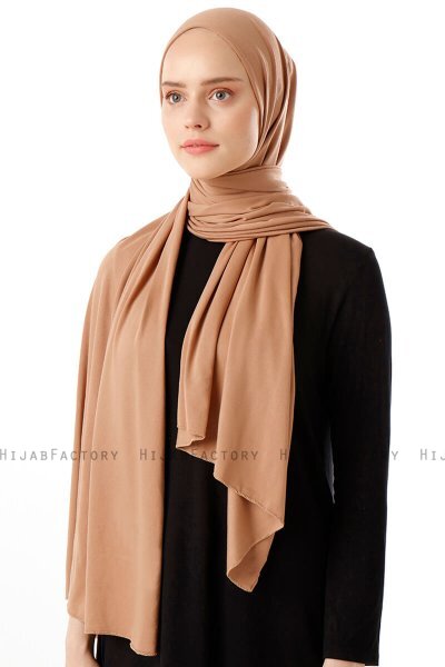 Neylan - Hijab Jersey Básico Mostaza