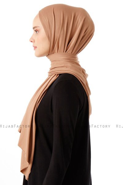 Neylan - Hijab Jersey Básico Mostaza