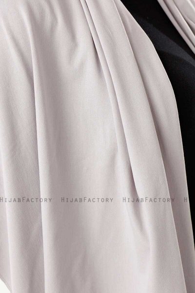 Neylan - Hijab Jersey Básico Gris Claro