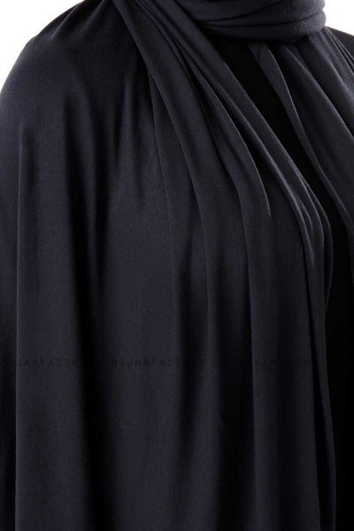 Neylan - Hijab Jersey Básico Azul Marino Oscuro