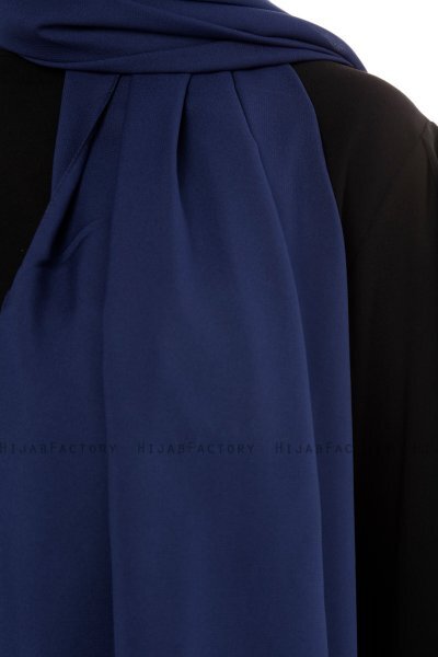 Esra - Hijab Chiffon Azul Marino