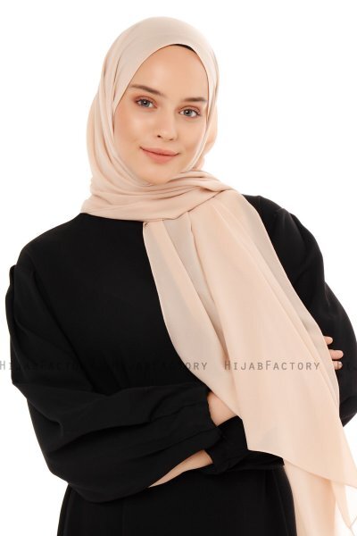 Esra - Hijab Chiffon Rosa De Antaño
