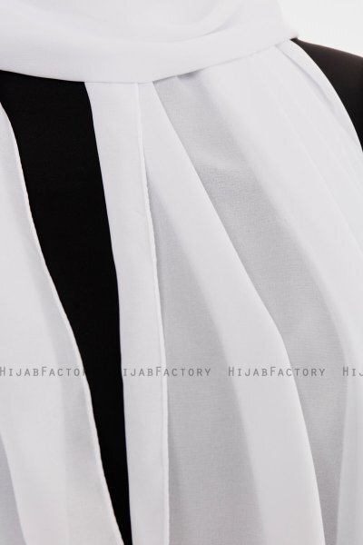 Esra - Hijab Chiffon Blanco