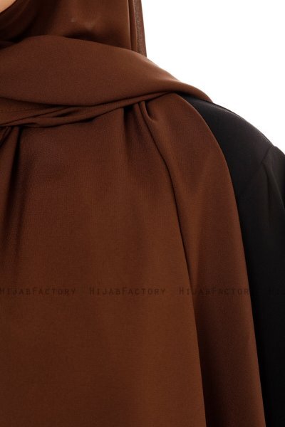 Esra - Hijab Chiffon Marrón