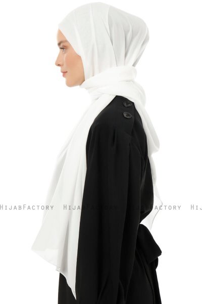 Esra - Hijab Chiffon Crema