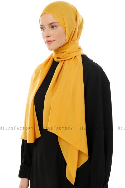 Esra - Hijab Chiffon Mostaza