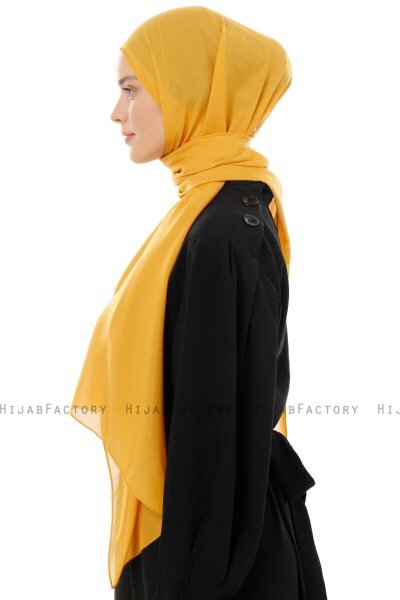 Esra - Hijab Chiffon Mostaza