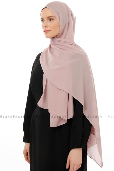 Esra - Hijab Chiffon Rosa Oscuro