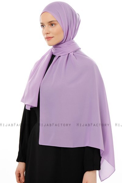 Esra - Hijab Chiffon Violeta Claro