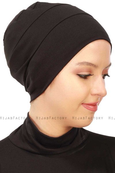 Stella - Turbante De Algodón Negro