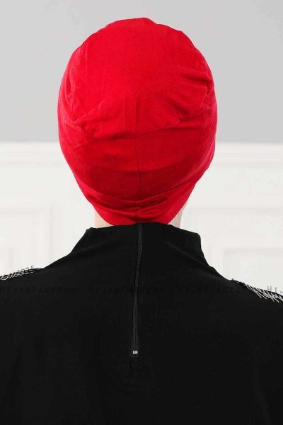 Stella - Turbante De Algodón Rojo