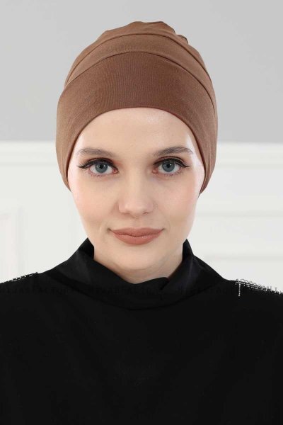 Stella - Turbante De Algodón Caramel