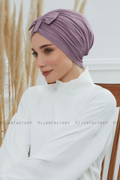 Agnes - Turbante De Algodón Lilac