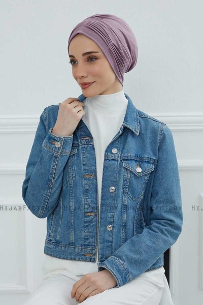 Linda - Turbante De Algodón Lilac