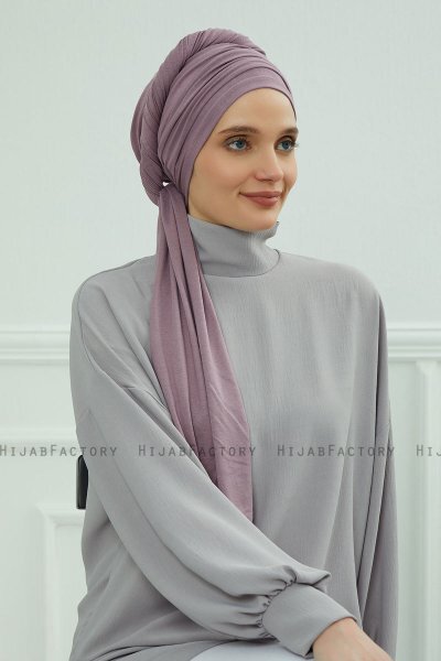 Rebecca - Turbante De Algodón Lilac