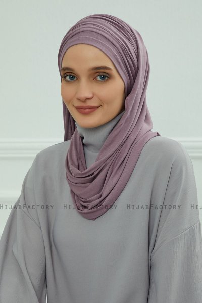 Rebecca - Turbante De Algodón Lilac