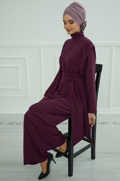 Elisabeth - Turbante De Algodón Lilac