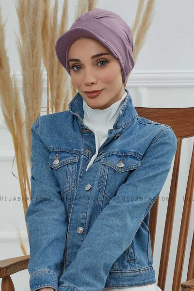 Sandra - Turbante De Algodón Lilac