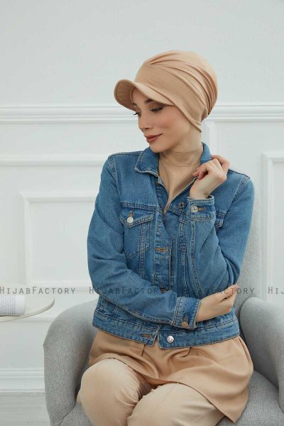 Sandra - Turbante De Algodón Sand