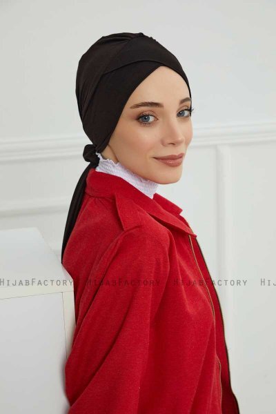 Ellie - Turbante De Algodón Negro