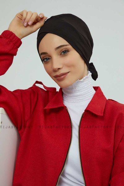 Ellie - Turbante De Algodón Negro