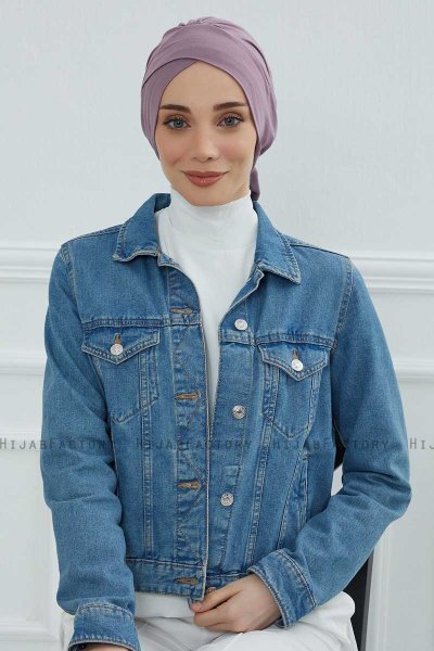 Ellie - Turbante De Algodón Lilac