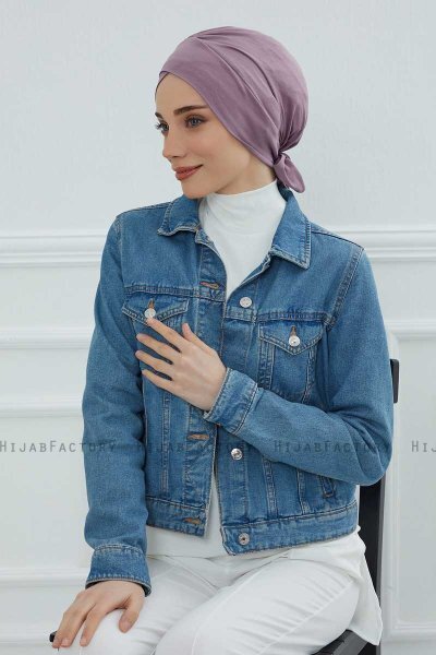 Ellie - Turbante De Algodón Lilac