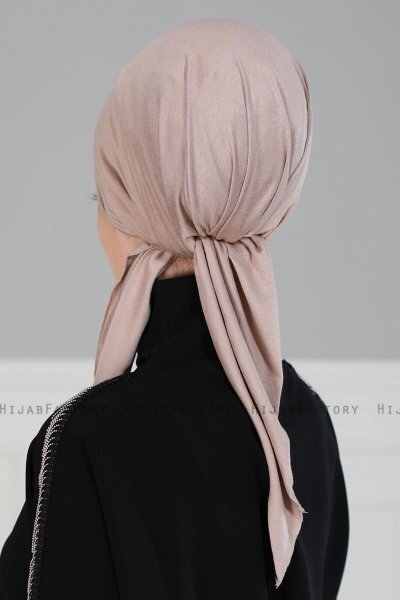 Felicia - Turbante De Algodón Taupe