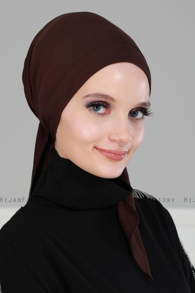 Felicia - Turbante De Algodón Marrón