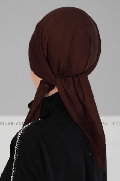 Felicia - Turbante De Algodón Marrón