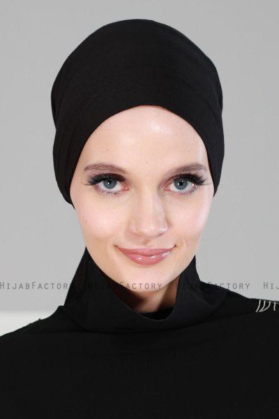 Felicia - Turbante De Algodón Negro