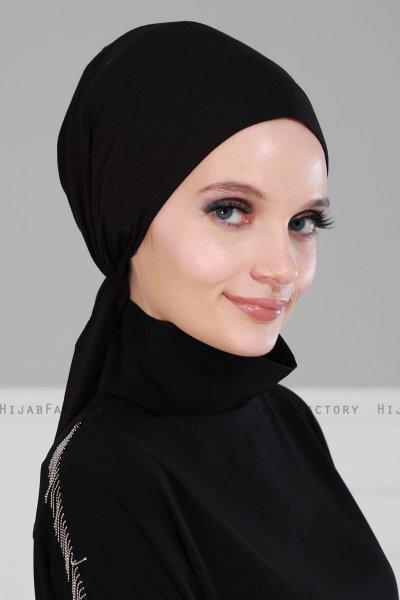 Felicia - Turbante De Algodón Negro