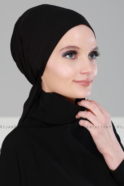 Felicia - Turbante De Algodón Negro