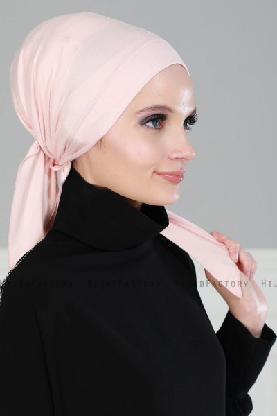 Felicia - Turbante De Algodón Rosa De Antaño