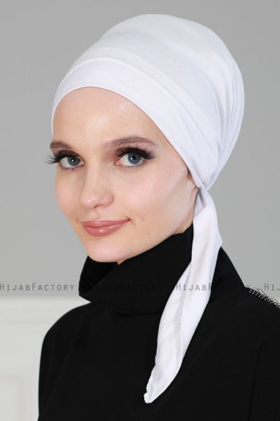 Felicia - Turbante De Algodón Blanco