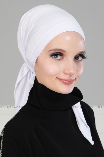 Felicia - Turbante De Algodón Blanco