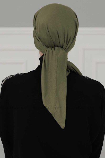 Felicia - Turbante De Algodón Caqui