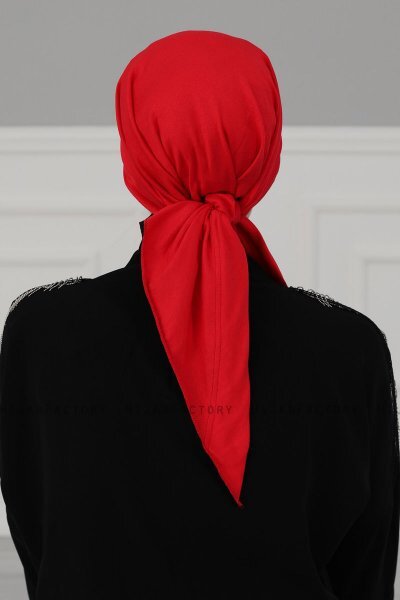 Felicia - Turbante De Algodón Rojo