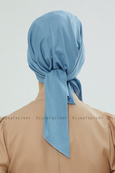 Felicia - Turbante De Algodón Sky Blue