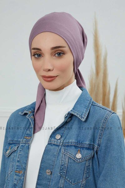 Felicia - Turbante De Algodón Lilac
