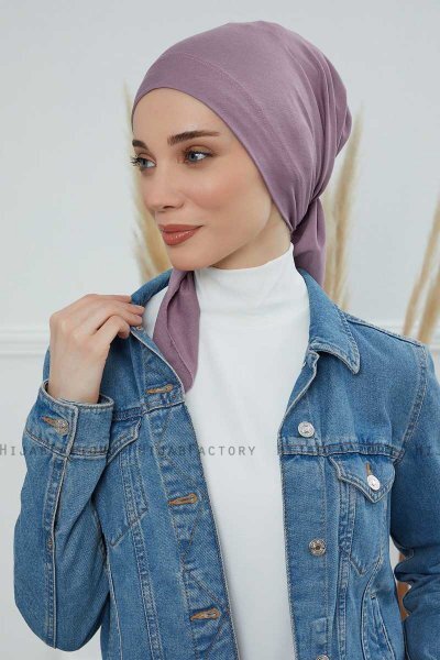 Felicia - Turbante De Algodón Lilac