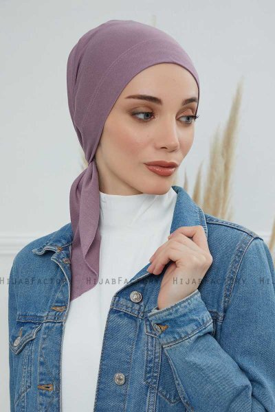 Felicia - Turbante De Algodón Lilac
