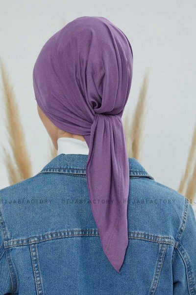Felicia - Turbante De Algodón Violet