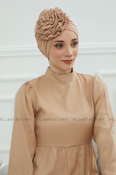 Kerstin - Turbante De Algodón Sand