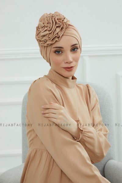 Kerstin - Turbante De Algodón Sand