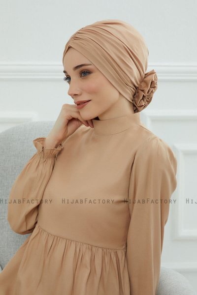 Kerstin - Turbante De Algodón Sand
