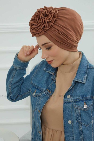 Kerstin - Turbante De Algodón Caramel
